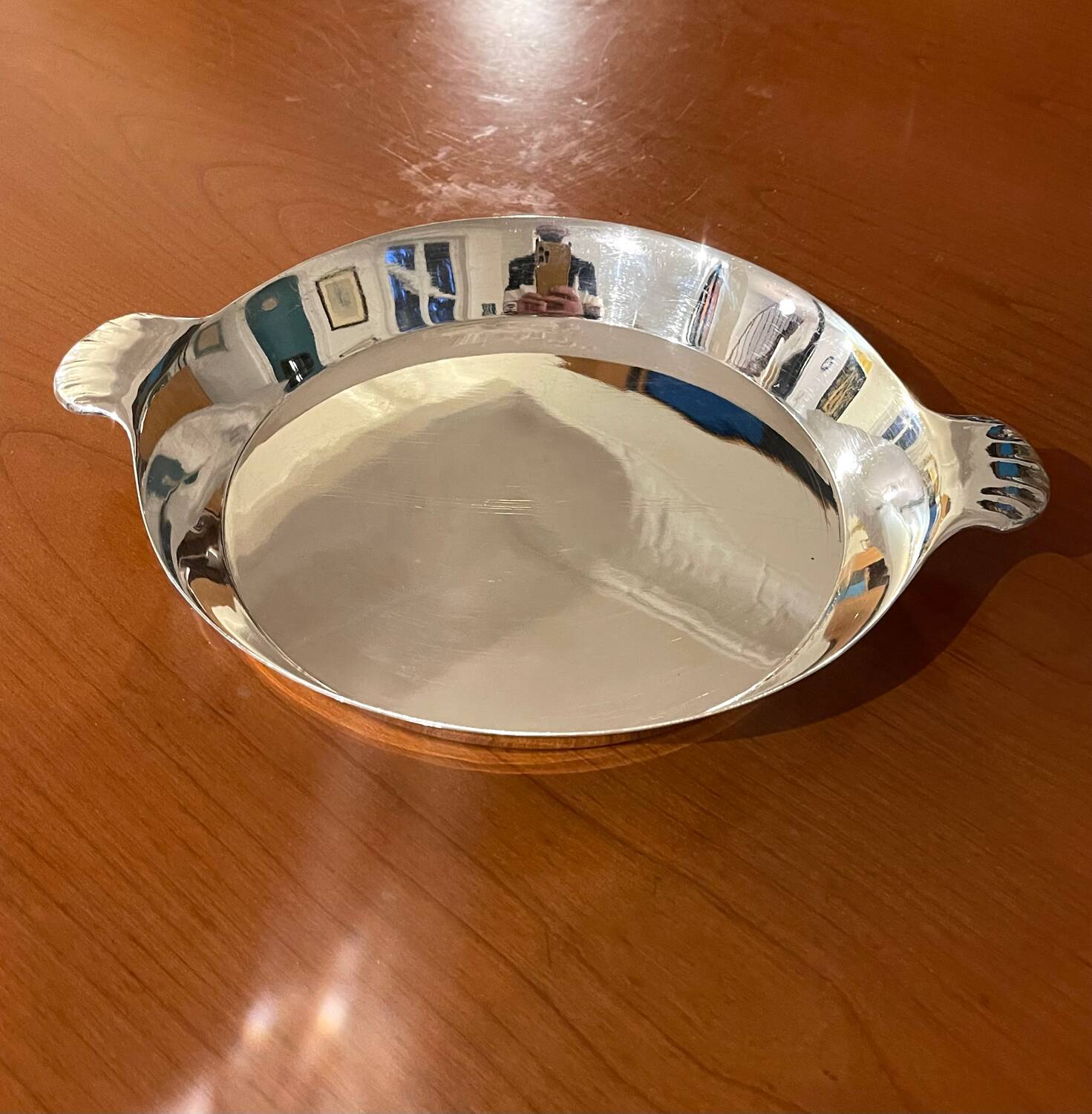 Christofle Vendome shell, deep dish