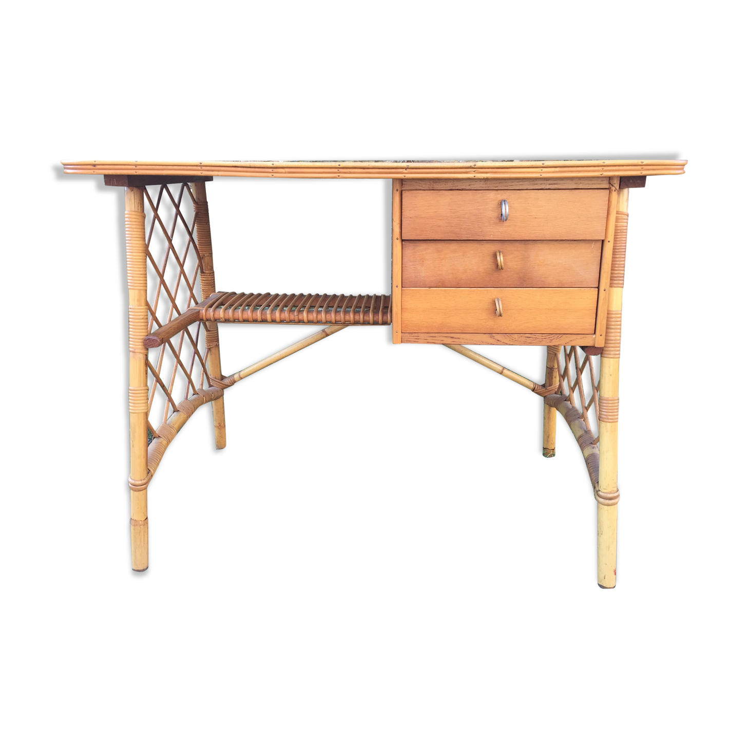 Bamboo desk