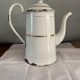 Old enamelled sheet coffee maker