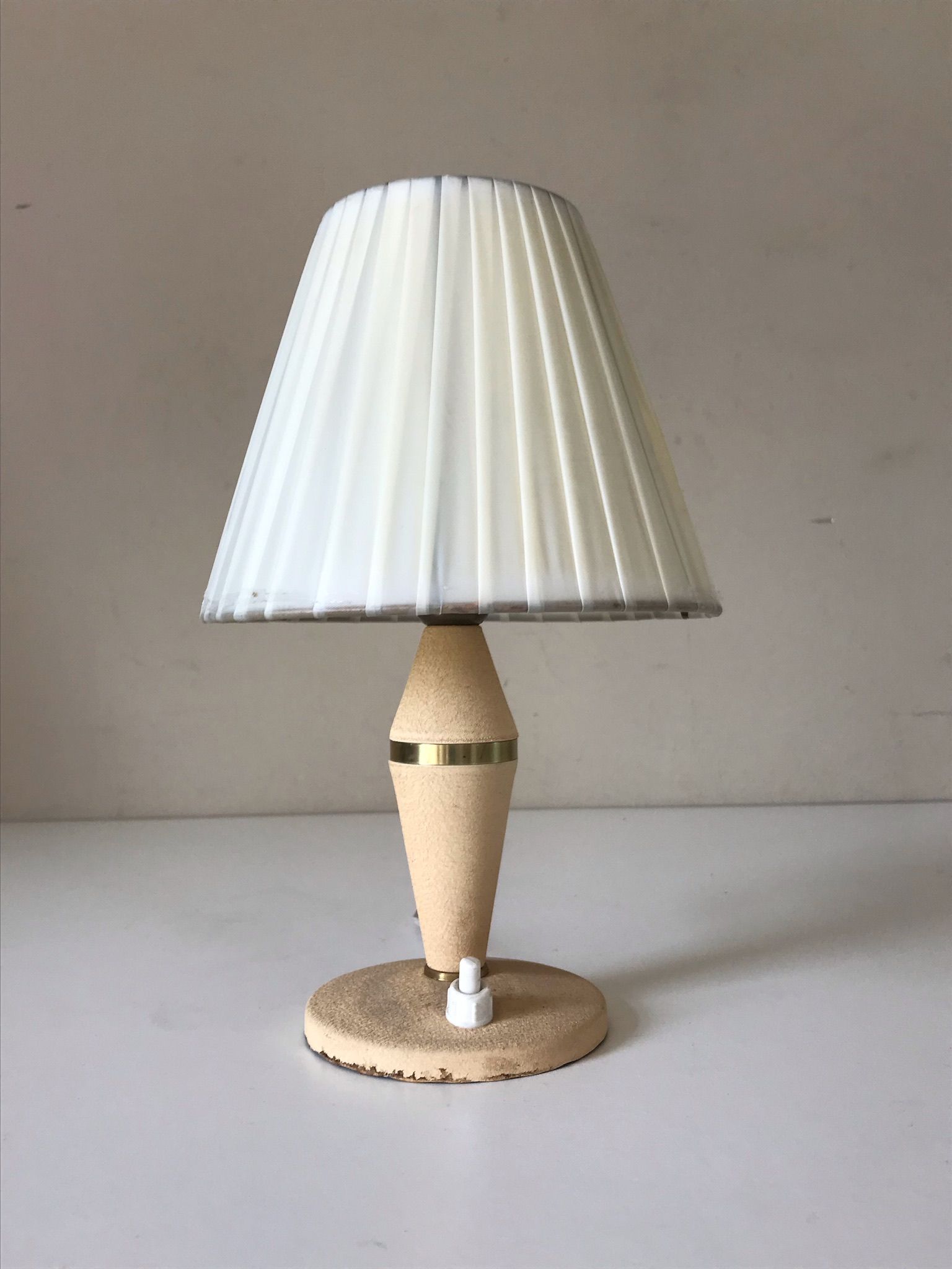 Lampe vintage années 60 aluminor