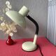 Beige metal space age lamp