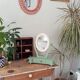 Vintage psyche table mirror 70s/80s