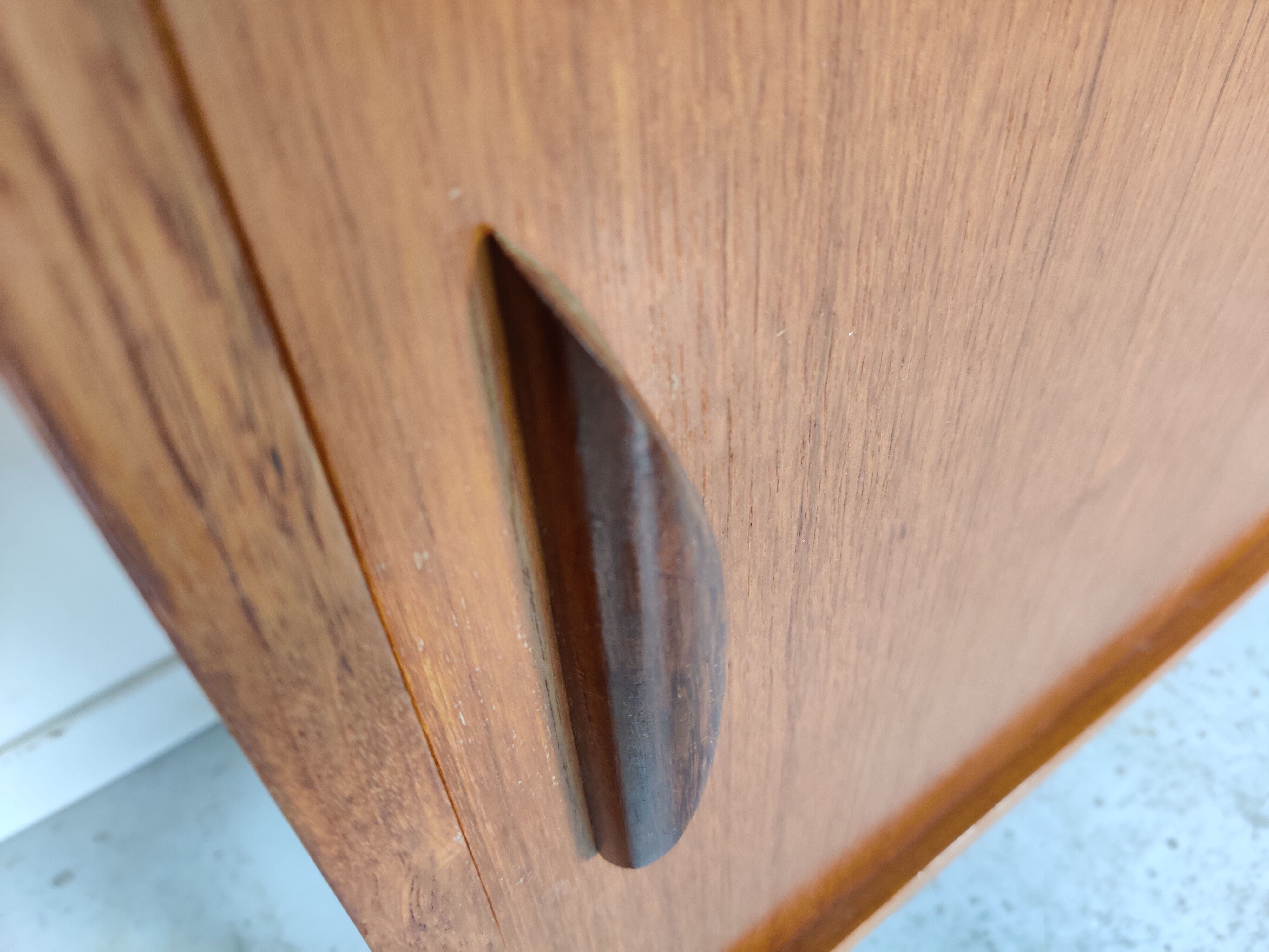 Scandinavian teak row, 60s