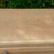 Chest of drawers 4 drawers oak feet compass vintage raw wood