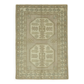 Tapis vintage anatolien turc 127 cm x 180 cm