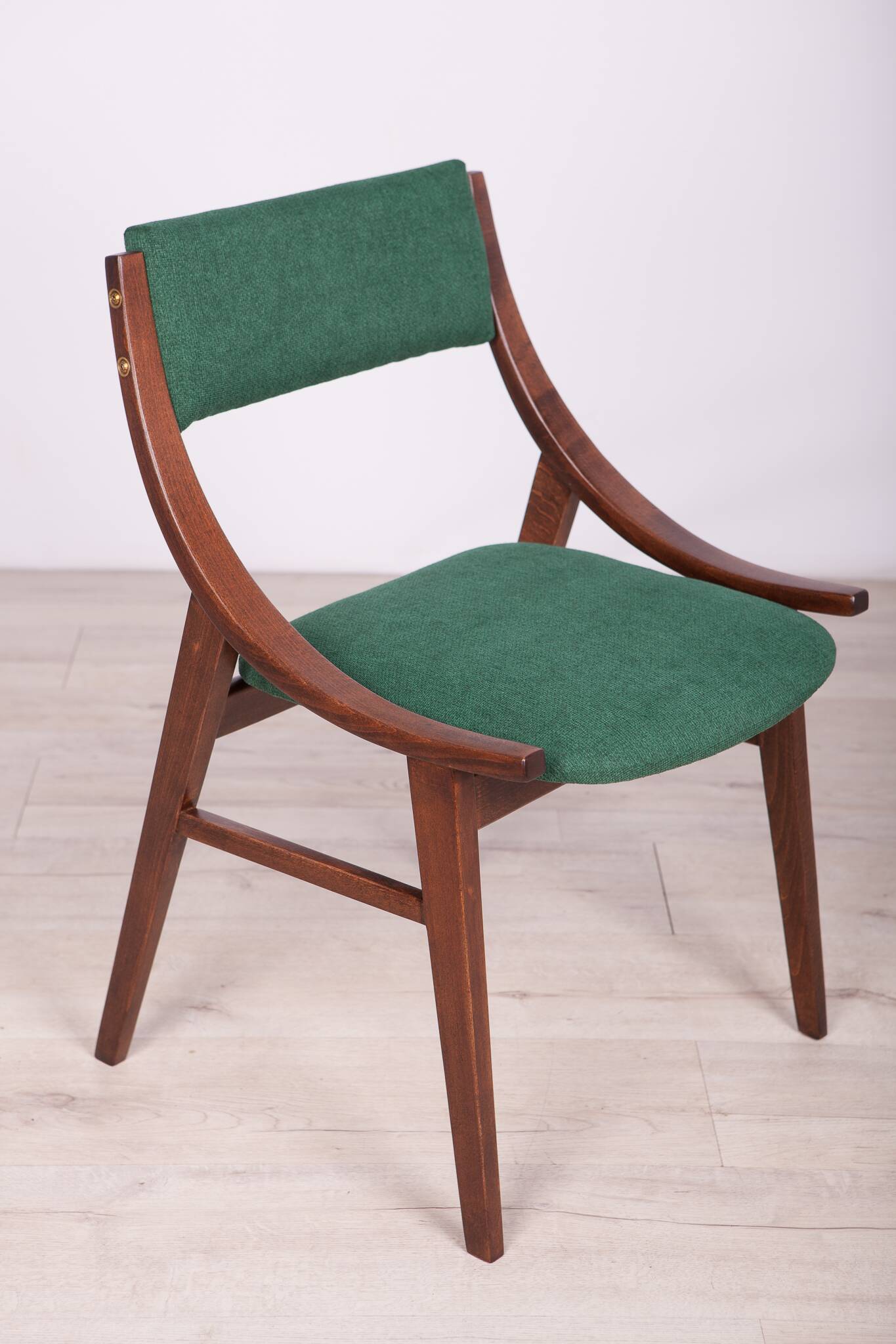 Polish Ski Jumper Dining Chairs from Zamojska Furniture Factory, 1970s, Set