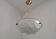 Signed Muller Frères Lunéville Art Deco Ceiling Light Flying Bird Detail