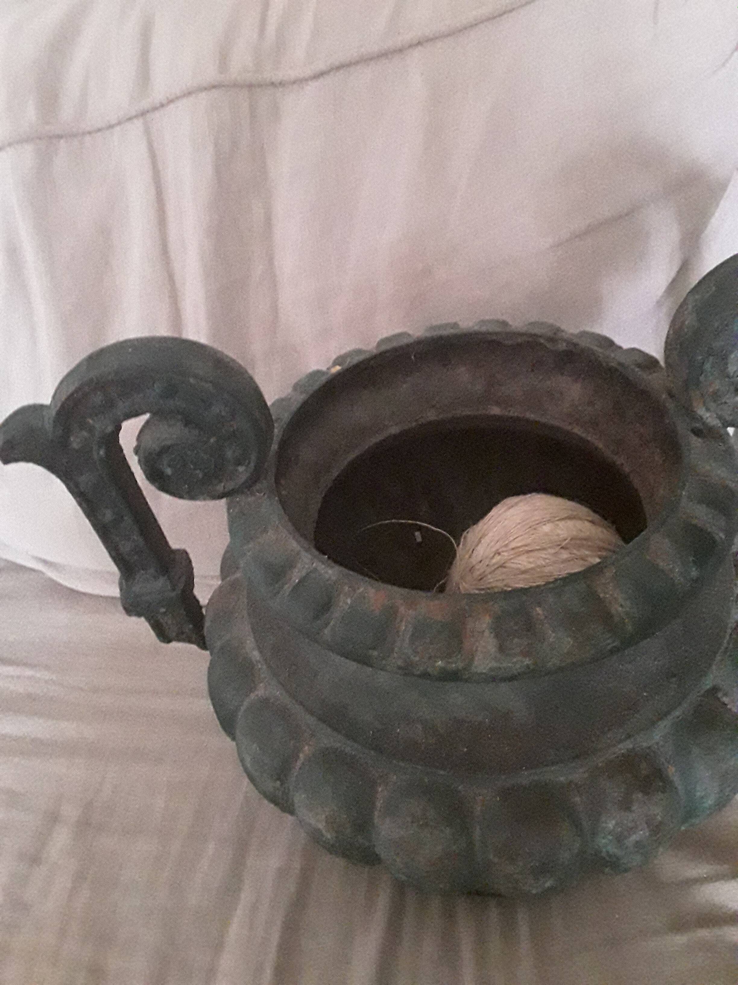 Vasque Médicis fonte godrons 19ème