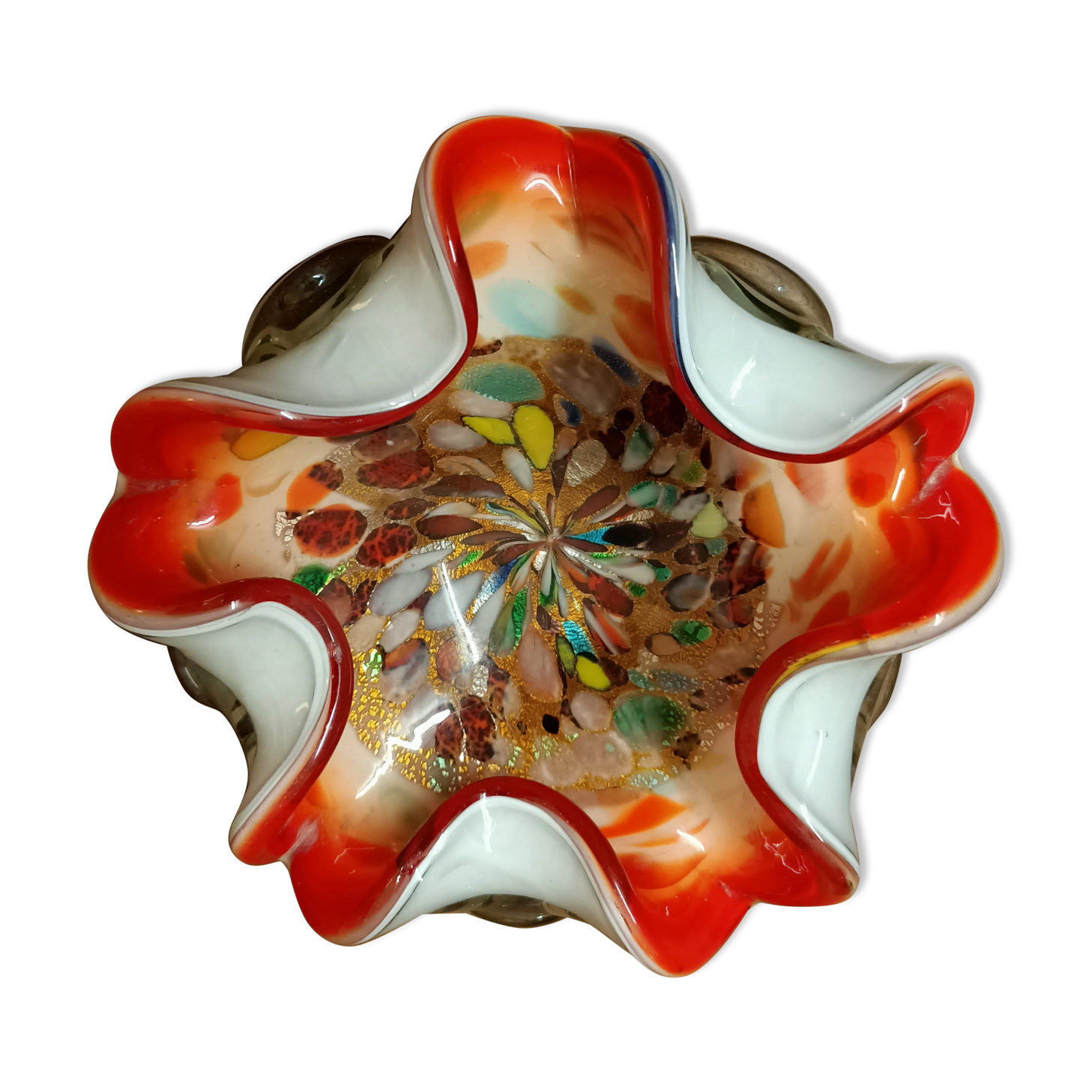 Murano bowl glass by Dino Martens for Avem