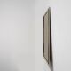 Large Mid-Century Belgo Chrome Mirror in Metal and Fumé Glass, Belgium 1980