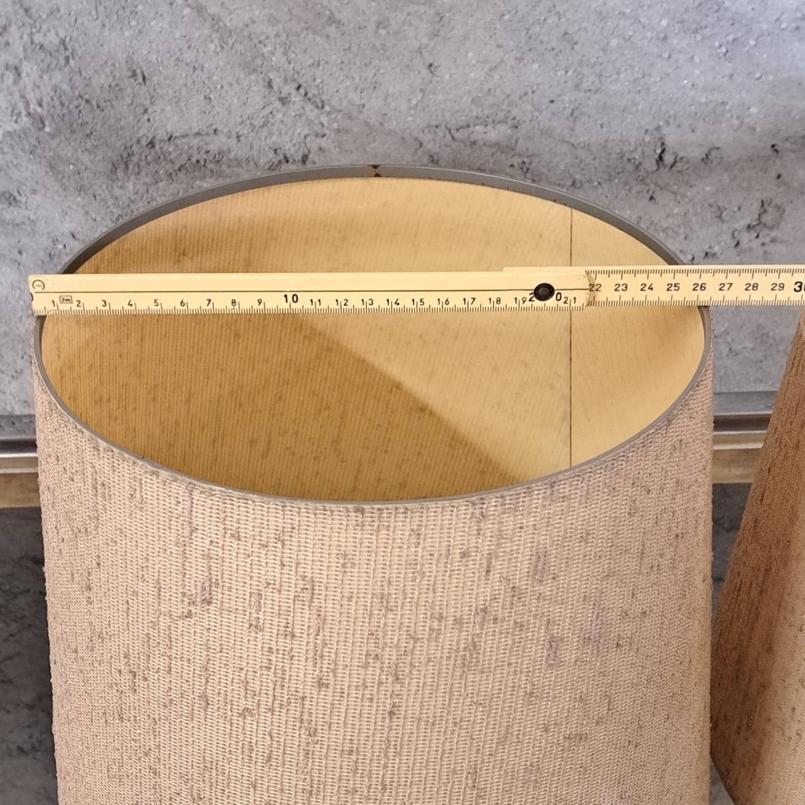 Pair of vintage ceramic lamps made in Italy