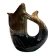 Fish pitcher signed Le Pouliguen