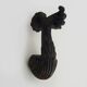 Old cast iron griffin door knocker, 19th century