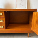 Vintage teak enfilade from the 1960s.