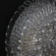 Round ceiling lamp, seventies