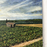 Oil painting "vines"