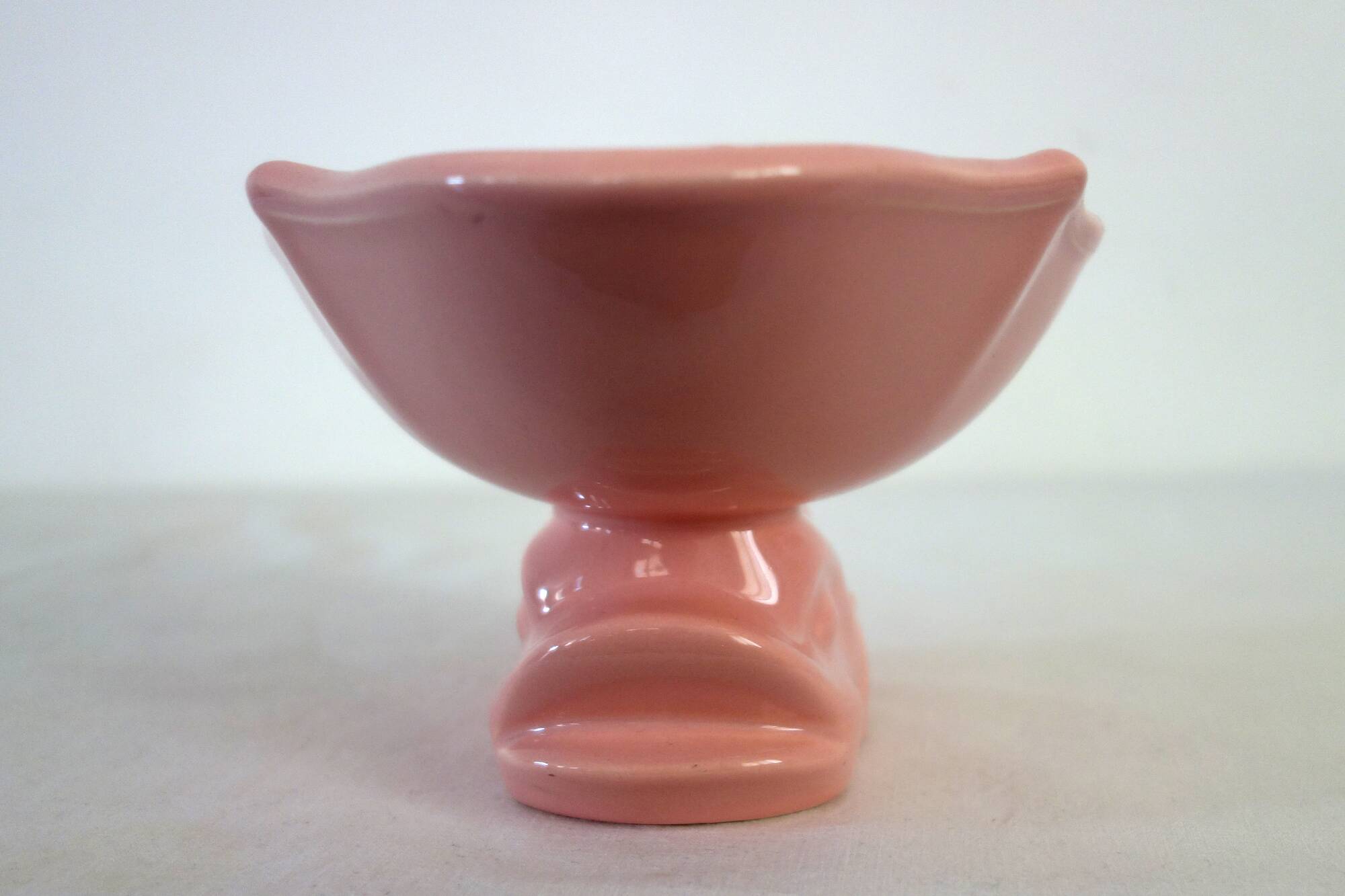 Vintage earthenware fish pocket from Salins