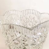 Vase ciselé en cristal