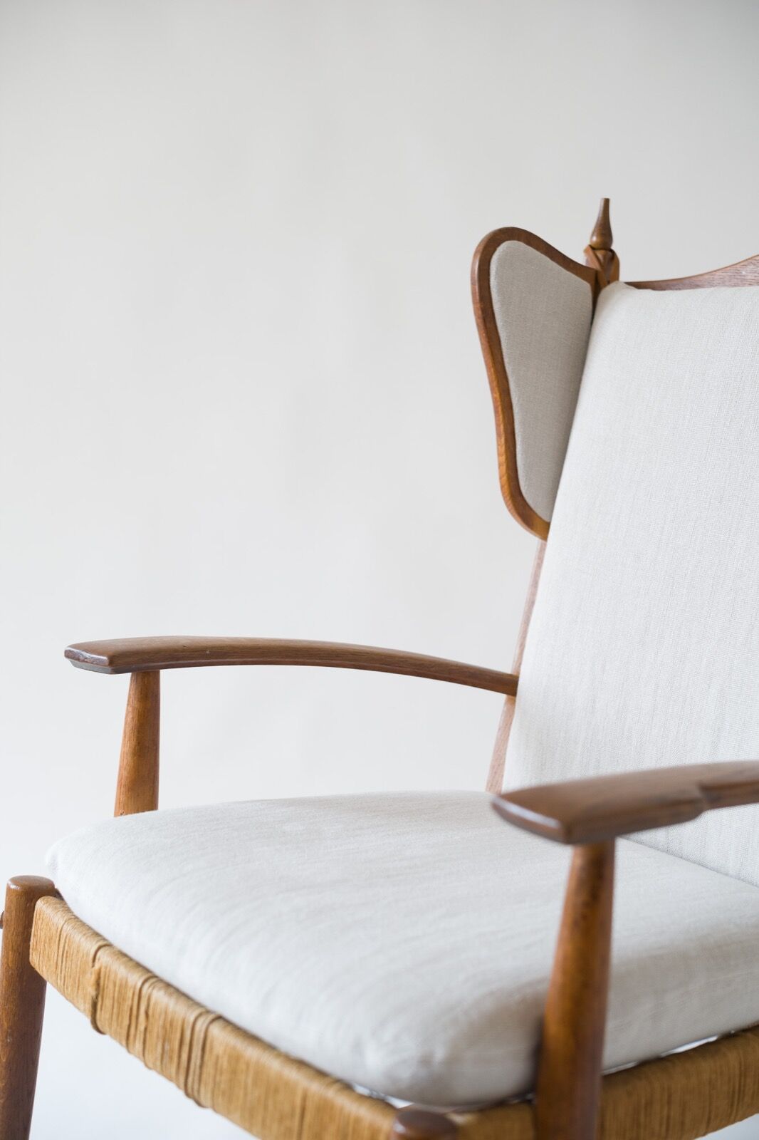 Vintage oak rocking chair
