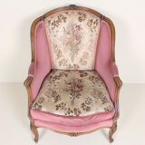 Sofa and Chair french Walnut carved