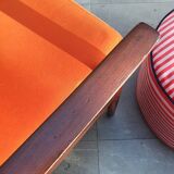 Scandinavian 3-seater teak bench