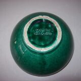 Ceramic pot cover signed jérome massier