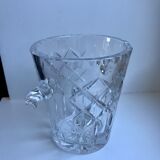 Crystal ice bucket 60s-70s