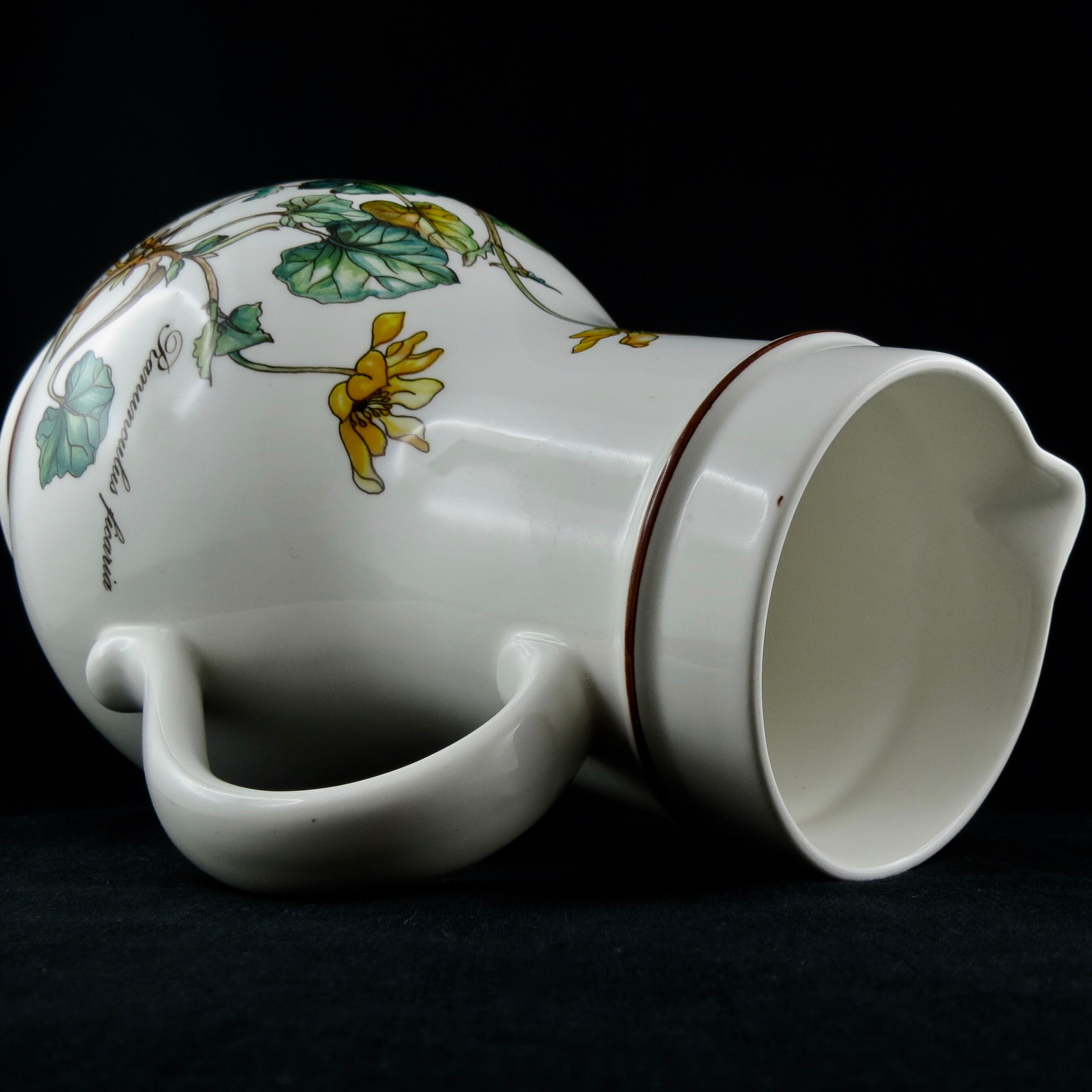 Pitcher broc botanica faïence villeroy & Bochh
