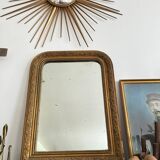Ancien miroir Louis Philippe 65 x 49cm