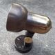Spot lamp wall lamp Hustadt Leuchten, gold metal, vintage 70s