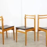 Vintage Chairs in style of Gio Ponti, 1970, set of 4