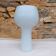 Vase porcelaine Virebent signé René Bertoux 27 cm