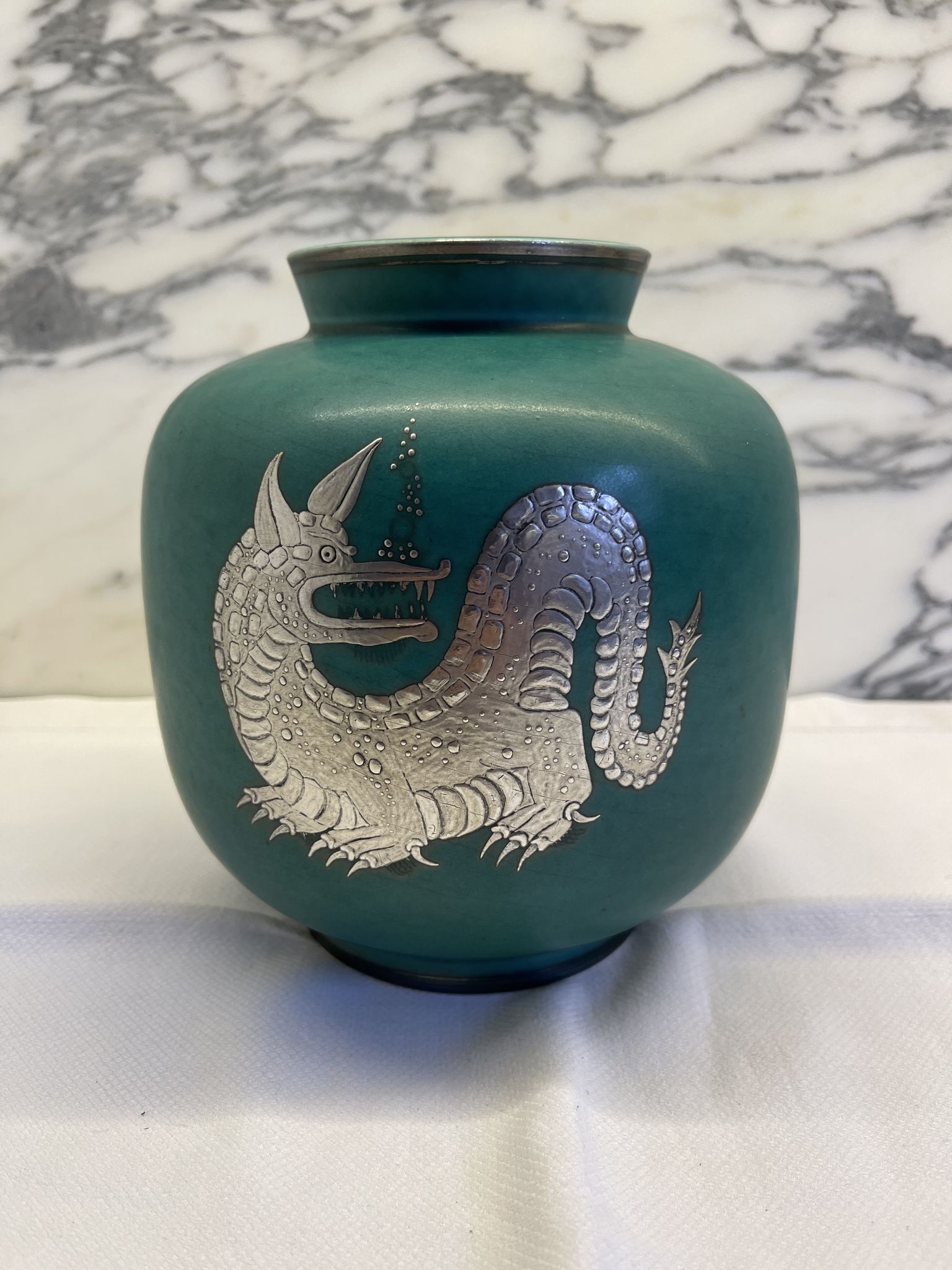 Gustavsberg Argenta Wilhelm Kage vase