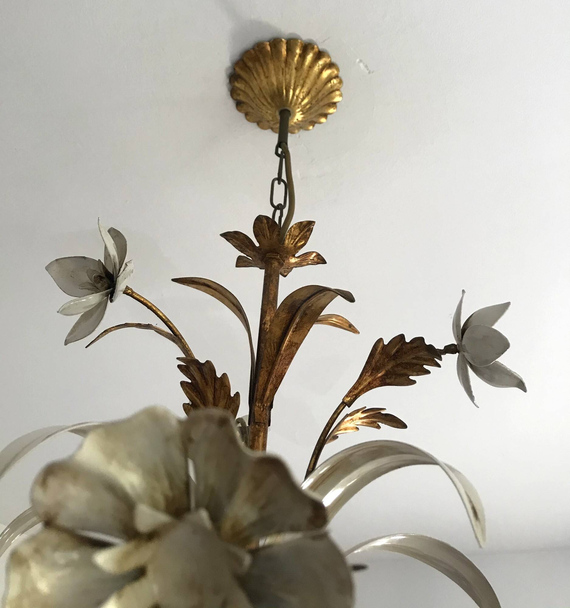 Vintage pendant light by Hans Kogl