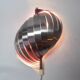 Henri Mathieu Kinetic Spiral Style Wall Light