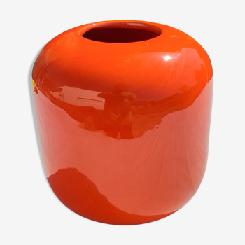 Vase Vintage en Faience de Franco Pozzi