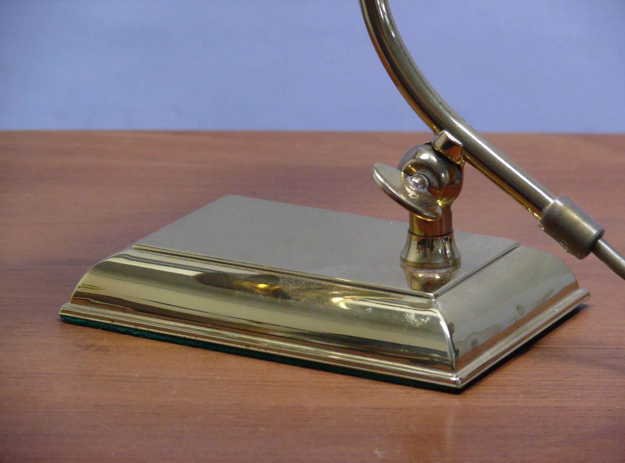 Brass piano lamp, Sölken, 1970s