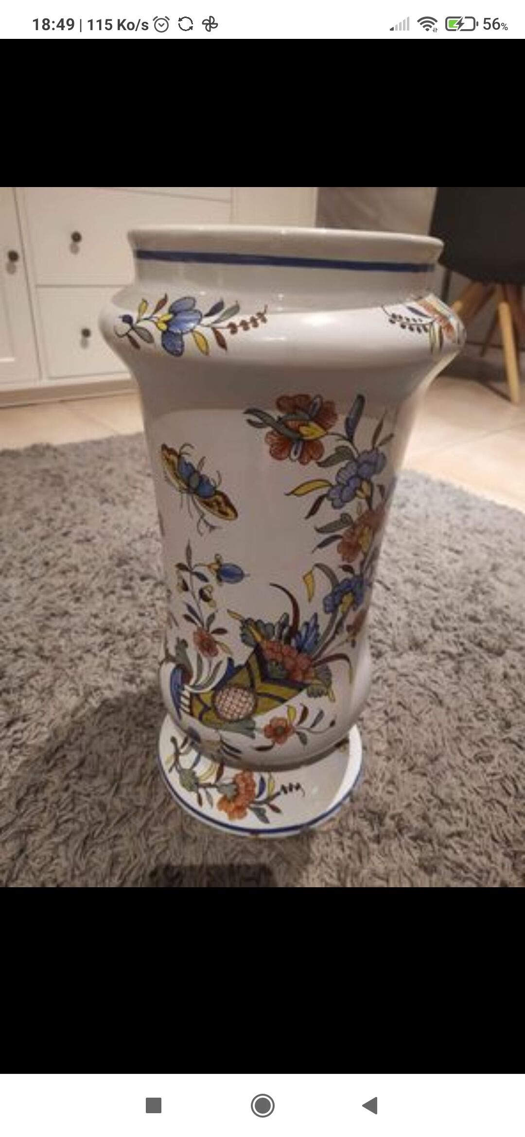 Umbrella stand in Moustiers