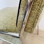 Chromed Bauhaus dining chair from Hungary, 1960s