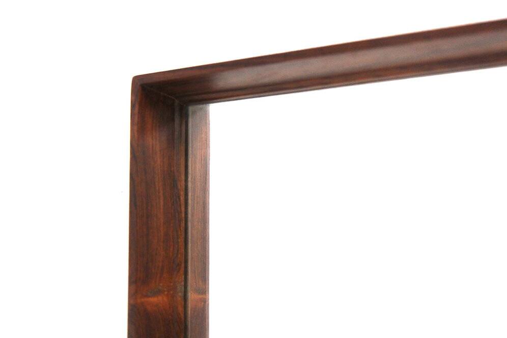 Scandinavian rosewood mirror, Sweden, 1960, 122 x 44 cm