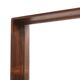 Scandinavian rosewood mirror, Sweden, 1960, 122 x 44 cm