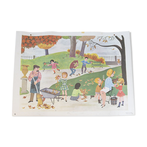 Affiche scolaire Fernand - nathan