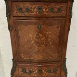 Louis XV style lady's secretary in light wood marquetry, 20th century