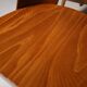 Fully renovated beech wood dining chairs, Czechoslovakia, set of 4