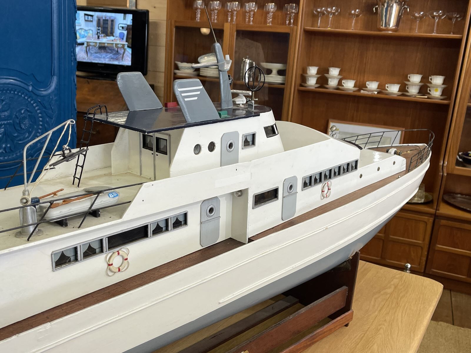 Model of sailing boat of 1m87 - 50s