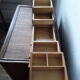 Boite à couture en bois vintage