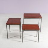 Nesting tables from the 1960s from the Netherlands.