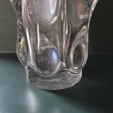 "Head of Giraffe" vase in Vannes Le Châtel crystal
