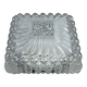 1960s/70s Ceiling Lamp, Flush Mount Glass, German Design