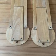 Paire de tabourets pliants "Suzy" – Adrian Reed (Années 80)